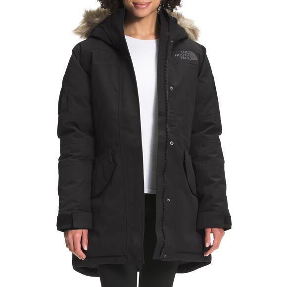 The North Face Expedition McMurdo Women's Medium, 700 Fill Black Parka Jacket